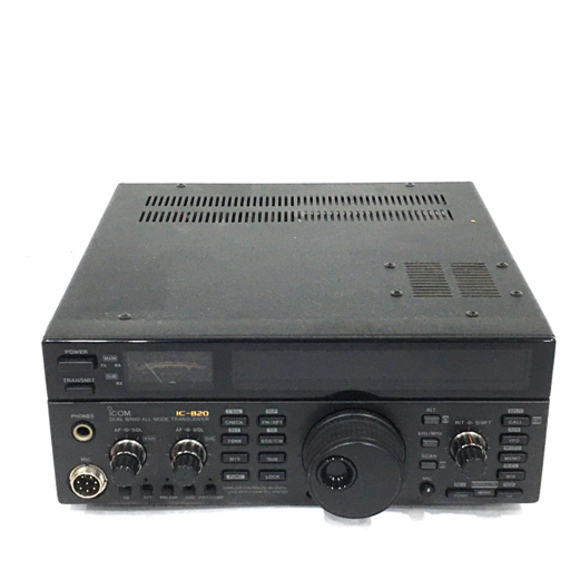 ICOM IC-820 デュアルバンドオールモードトランシーバー